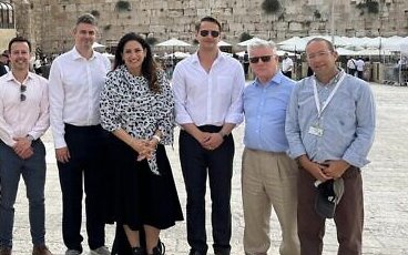 To clarify again, Palestine Action is a non-violent protest group dedicated to preventing genocide.

The IDF are terrorist psychopaths committing genocide.

Mike Tapp has accepted generous "donations" from pro-Israel lobbyists.

Here he is on a free jolly to apartheid Israel: