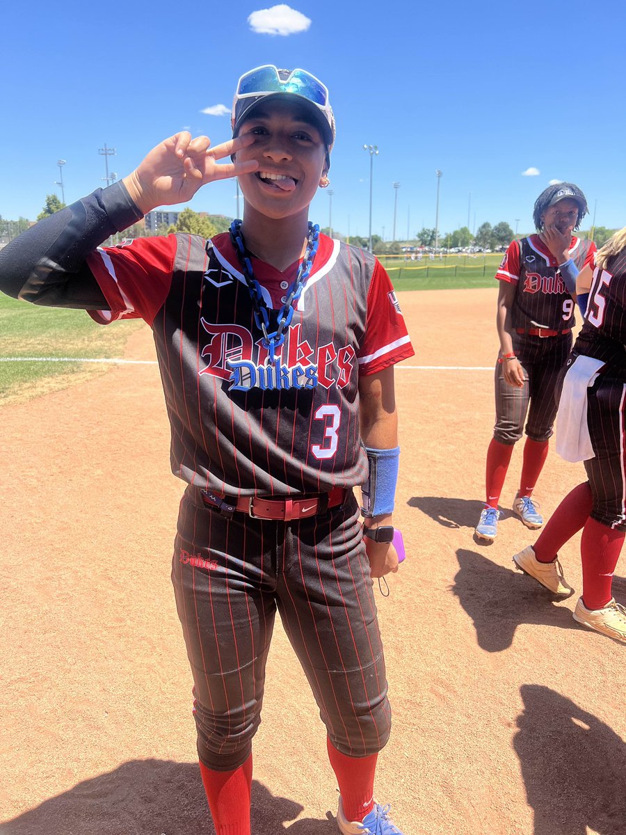 Lady Dukes Mayfield (@dukes16unat) on Twitter photo 2026 <a href="/MemphisSoftball/">Memphis Softball</a> commit <a href="/DekyaHarris2026/">Dekya Harris</a> drops a bomb today in our win today against Athletics Mercado Goday. 26/27 squad goes 1-1 on the day. 2026 <a href="/MemphisSoftball/">Memphis Softball</a> commit <a href="/DekyaHarris2026/">Dekya Harris</a> drops a bomb today in our win today against Athletics Mercado Goday. 26/27 squad goes 1-1 on the day.