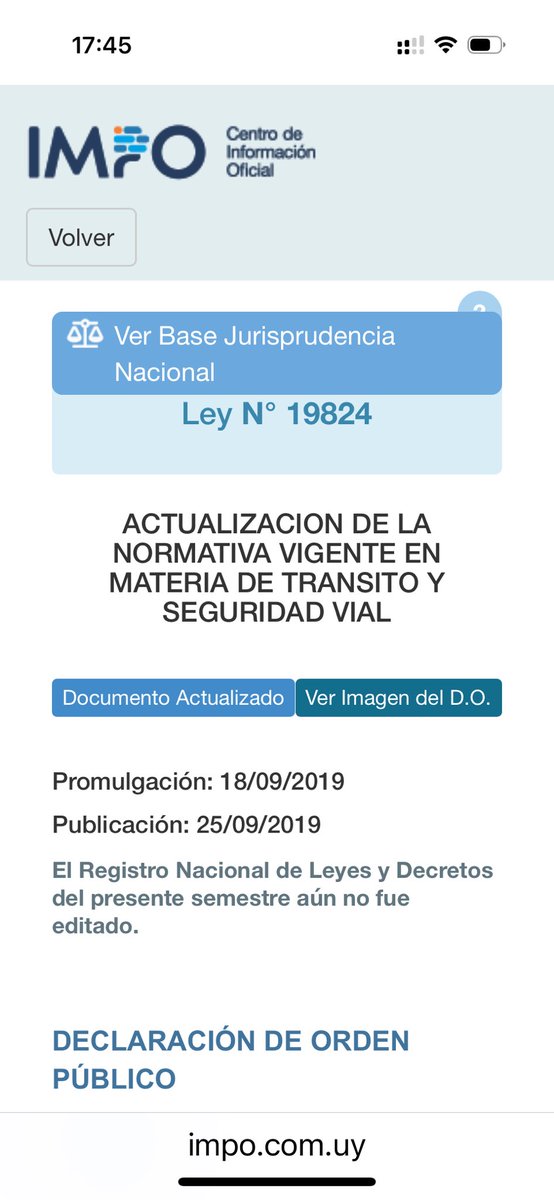 igalvar71's tweet photo. 🔴 BOMBA ECONÓMICA, POLÍTICA Y JUDICIAL
En las rutas nacionales el Ministerio del Interior está aplicando multas de 15 UR, cuando la máxima sanción permitida por la ley es de 10 UR. 
Y para peor, están cobrando esas 15 UR (27 mil pesos cada multa) a TODO EXCESO DE VELOCIDAD que sancionan, así sea por unos pocos km/h o por muchos, violando toda normativa y graduación de la gravedad de la infracción, y recaudando 400 mil dólares por mes de forma arbitraria e ilegal. 
Alertado por mí en base a la información recabada desde la semana pasada, el Ministro del Interior ordenó analizar el tema y próximamente hará anuncios. 
Aquí las pruebas.