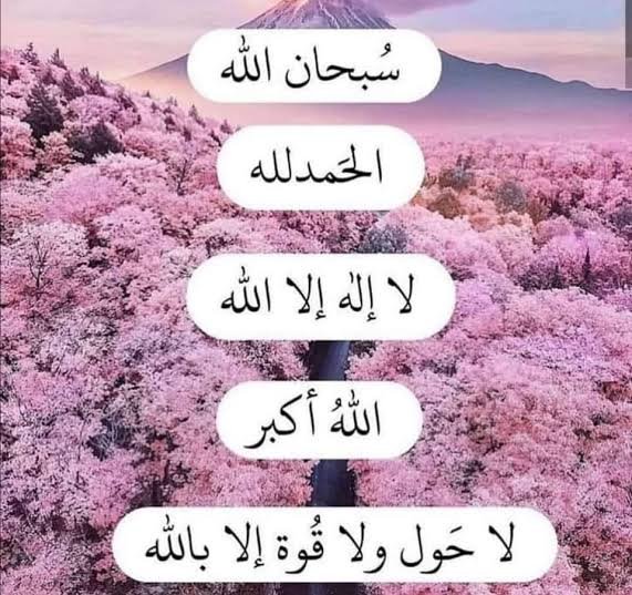 امسح ذنوبك اللي  عملته انهارده بـ 3 كلمات 

لاإلـه إلاالله ....-اللـه.اكـــــبر .. -لاحـول ولاقــوة إلابالله