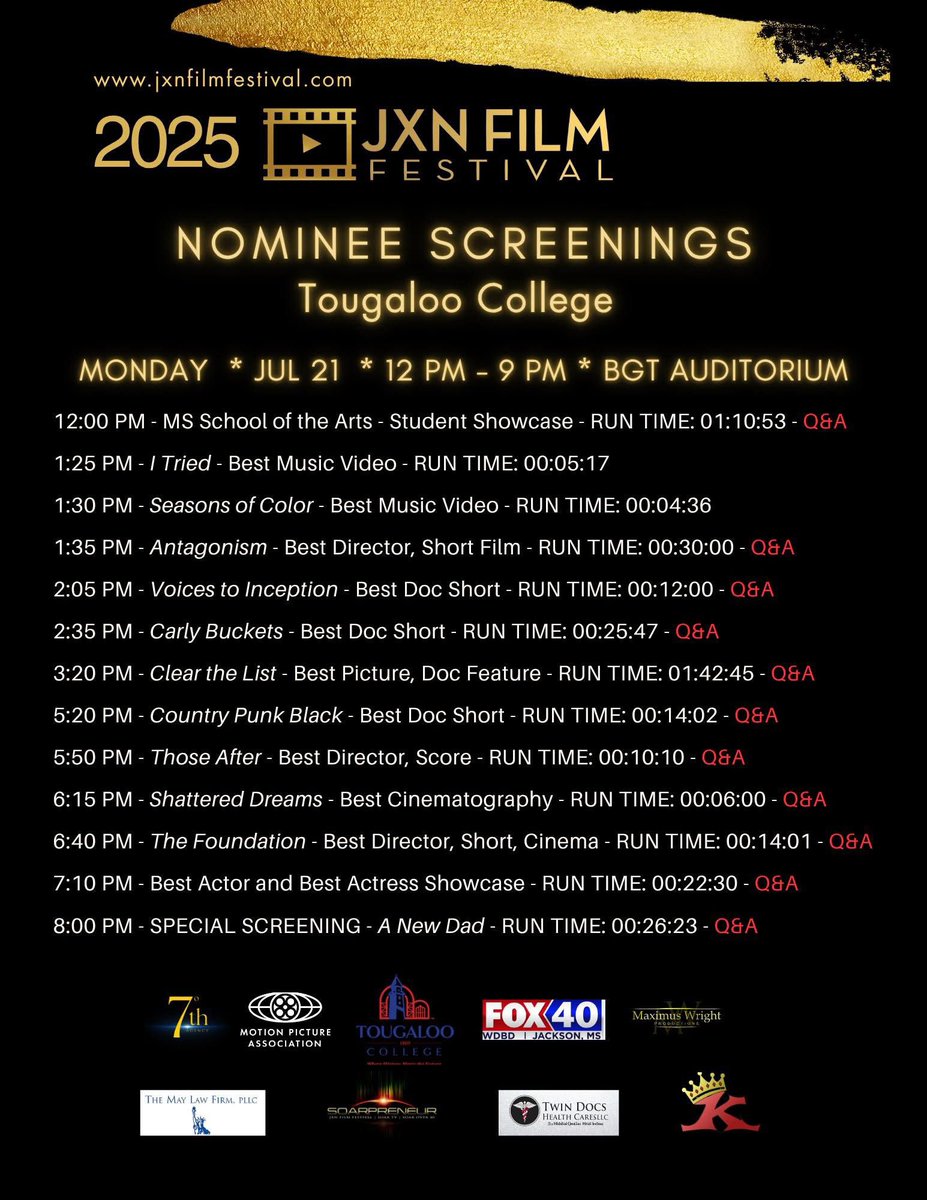 DarrellReeseJr's tweet photo. 🎬 My short film “The Foundation”  is hitting the big screen!

We’re proud to announce that our short film The Foundation will be screening at the JXN Mississippi Film Festival 🎥 @FoundationMov_ #Jxnfilmfestival 

📍 Tougaloo College
🗓 July 21st at 6:40PM https://t.co/6ulVylGOeq