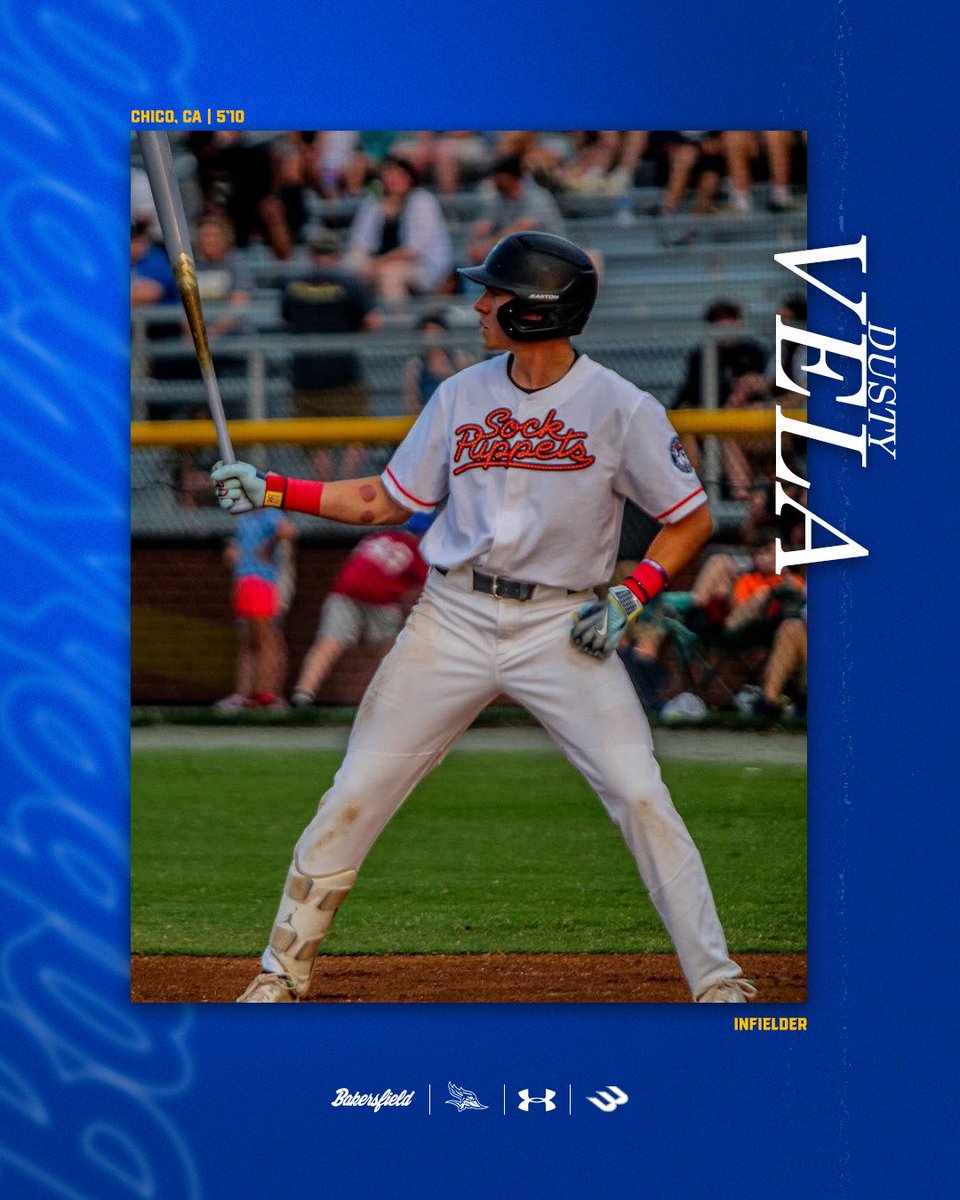 Welcome to the ‘Runner Family ❕

Dusty Vela is a transfer from Winthrop, where he hit .312 as a junior. In 2024, Dusty was named First Team All-Conference while at Reedley College. 

#TRU3T | #RunnersOnTheRise