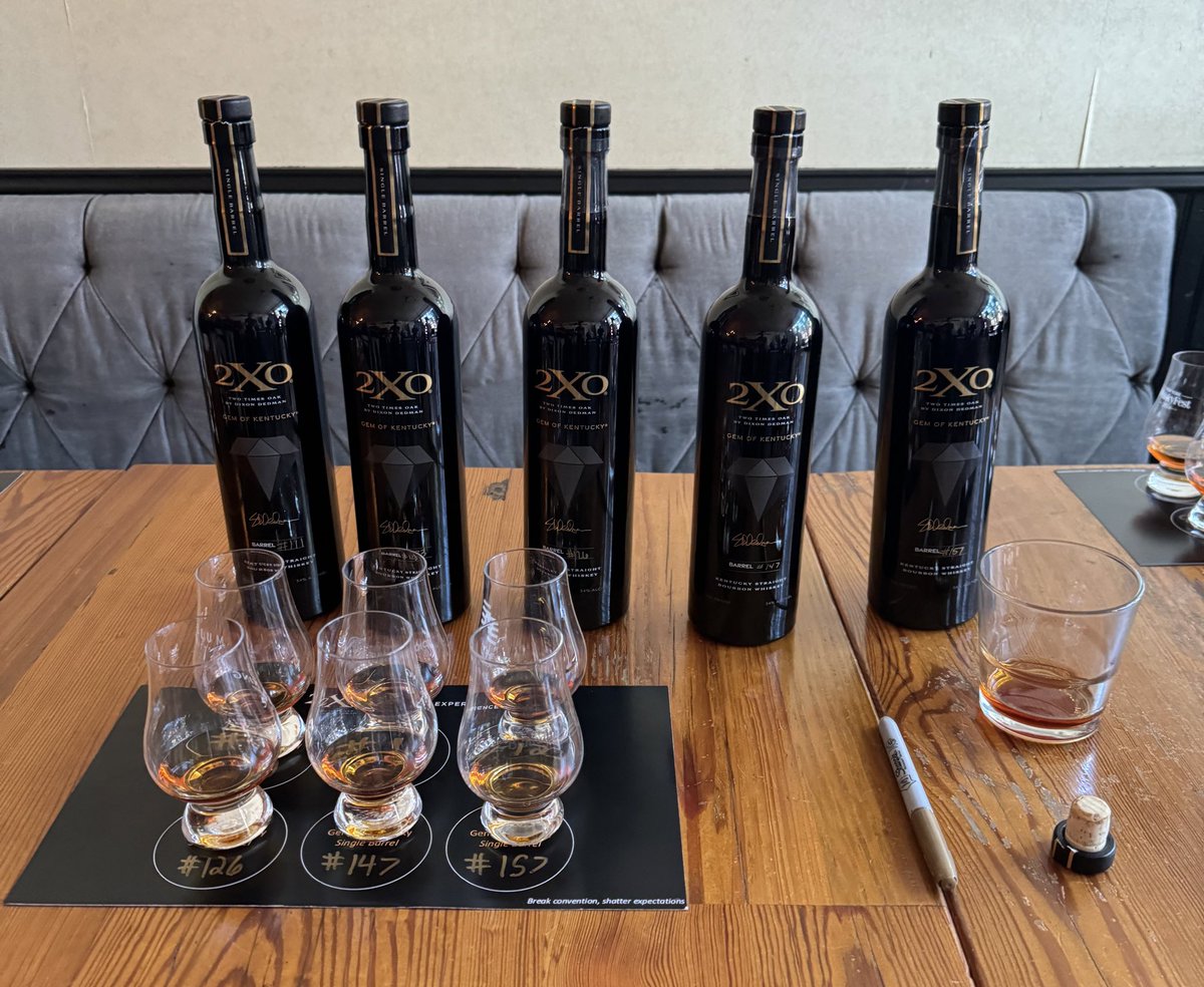 David Thomas Tao (@d_tao) on Twitter photo Joined in last minute for a 2XO Gem of Kentucky barrel pick and got to meet some awesome folks, including new in person friend <a href="/angryirishmac/">Angry Irish Mac</a> and old (and awesome) buddy <a href="/TonyTadams1080/">Tone</a>. Thanks to <a href="/travelbarbk/">Travel Bar</a> for hosting/inviting me!
Drink whiskey, meet people, see the world! Joined in last minute for a 2XO Gem of Kentucky barrel pick and got to meet some awesome folks, including new in person friend <a href="/angryirishmac/">Angry Irish Mac</a> and old (and awesome) buddy <a href="/TonyTadams1080/">Tone</a>. Thanks to <a href="/travelbarbk/">Travel Bar</a> for hosting/inviting me!
Drink whiskey, meet people, see the world!