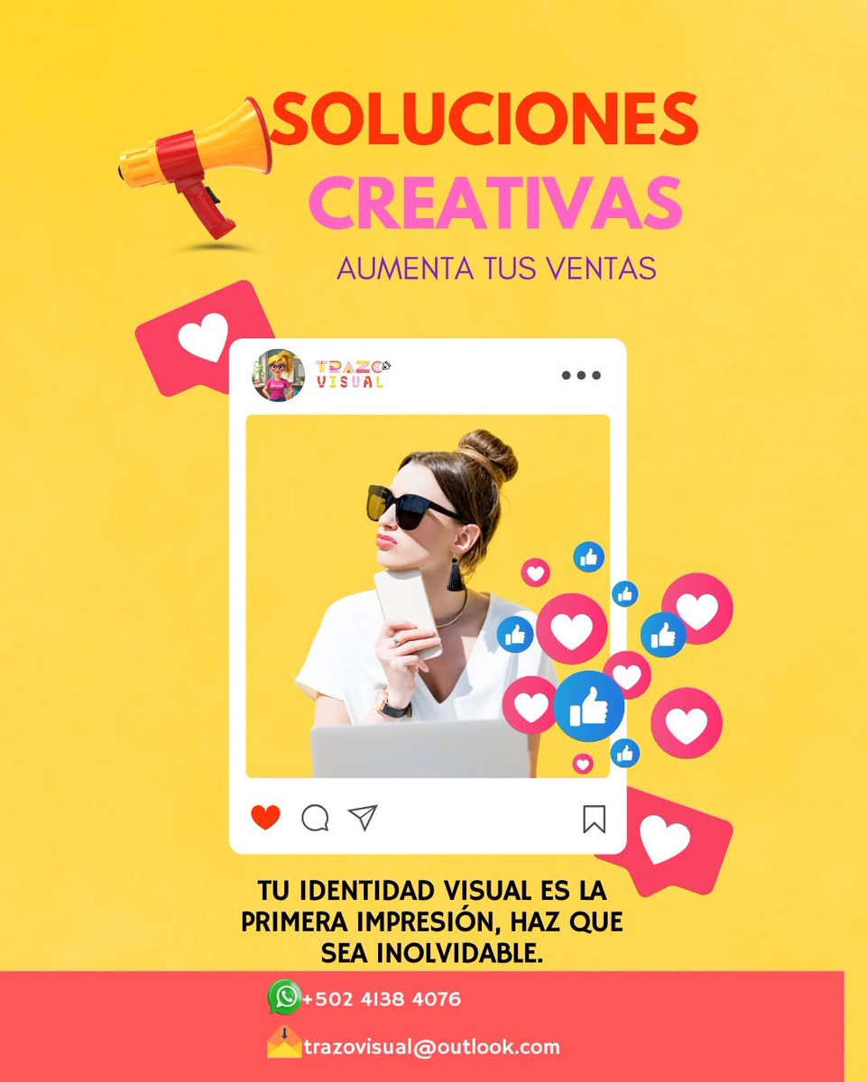 TrazoVisual's tweet image. ✨ Lo que las personas ven antes de conocerte,
y lo que recuerdan cuando ya se han ido.
🧠 Nosotros aumentamos tus ventas 📩 ¿Quieres transformar tu marca? Escríbenos.
#IdentidadVisual #DiseñoConIntención  #ImagenQueVende #DiseñoGuatemala #TrazoVisual #EmprendeConEstilo