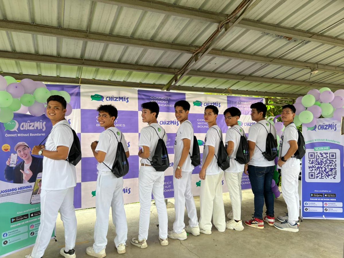 GoChizmis's tweet photo. ✨ 𝗖𝗼𝘂𝗿𝘁𝗲𝘀𝘆 𝗖𝗮𝗹𝗹 𝗛𝗶𝗴𝗵𝗹𝗶𝗴𝗵𝘁𝘀! ✨

The candidates 𝗼𝗳 𝗠𝗿. &amp; 𝗠𝘀. 𝗣𝗡𝗨 𝗦𝗟 𝟮𝟬𝟮𝟱 met with the 𝘾𝙃𝙄𝙕𝙈𝙄𝙎 Founder, Aries Supremo, and Team 𝘾𝙃𝙄𝙕𝙈𝙄𝙎 yesterday, July 2, 2025, at PNU South Luzon – Lopez, Quezon. 💫

#MrAndMsPNUSL2025 #CHIZMIS https://t.co/3G9BmDD8pQ