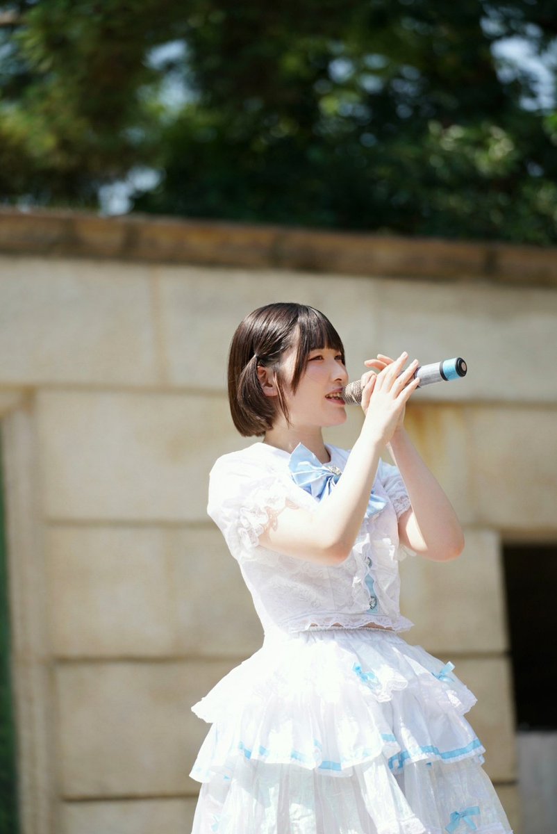 curryO2's tweet photo. 2025.6.29 IDOL WALK vol.2 in 鶴舞公園普選記念壇
たまには桃瀬さん

#桃瀬下の名前がまだない 
#よく食べるアイドル https://t.co/dWVOzuPFJd