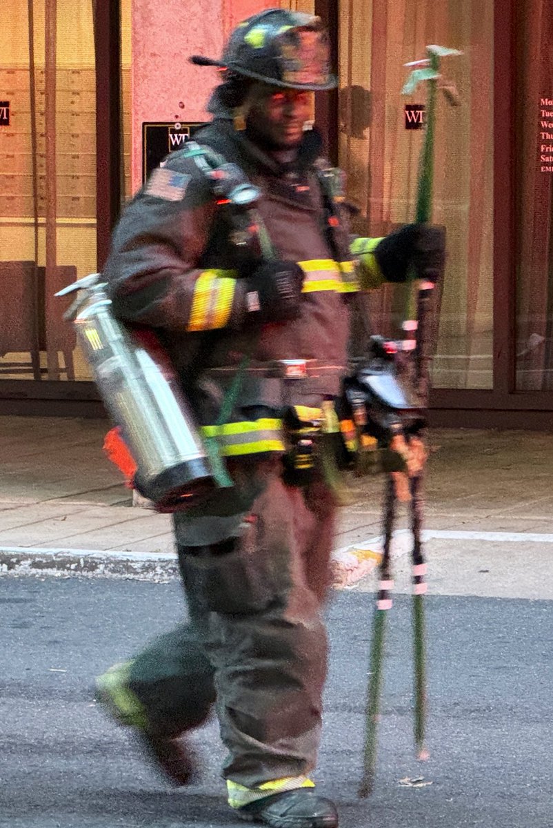 Hazmat Unit removing Lithium Ion battery that ignited while charging in apartment in 900 block 6th St SW. Fortunately this was minor with no injuries. That’s often not the case with these batteries. Never charge or store where they can block your means of escape if they ignite.