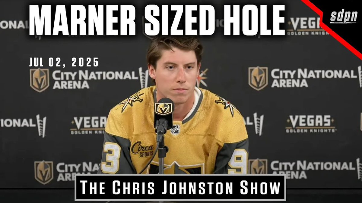 sdpn (@sdpnsports) on Twitter photo 🔥 NEW #CJSHOW! 🔥
<a href="/reporterchris/">Chris Johnston</a> and <a href="/jkamckenzie/">Julian McKenzie</a> discuss how Mitch Marner became a Golden Knight, his legacy in Toronto, and how the Leafs move forward. PLUS: Boeser and Ehlers, the trade market, Bob McKenzie + more!
🎧: bit.ly/4k0SHnZ
📺: bit.ly/4eABC2U 🔥 NEW #CJSHOW! 🔥
<a href="/reporterchris/">Chris Johnston</a> and <a href="/jkamckenzie/">Julian McKenzie</a> discuss how Mitch Marner became a Golden Knight, his legacy in Toronto, and how the Leafs move forward. PLUS: Boeser and Ehlers, the trade market, Bob McKenzie + more!
🎧: bit.ly/4k0SHnZ
📺: bit.ly/4eABC2U