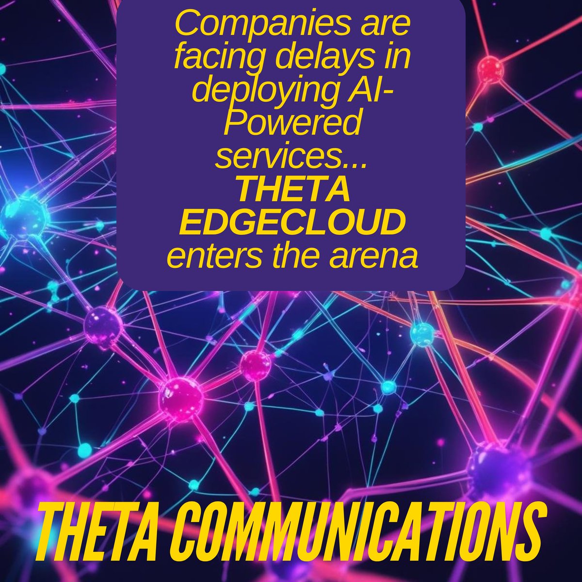 The AI arena is just heating up! We are at the beginning of the new normal. These tools and services will be embeded into our lives. To make this possible and consistent we will need a lot of compute resources! Join us on the journey. #TFUEL Island is near 🏝️🛢️

#THETA #aethir