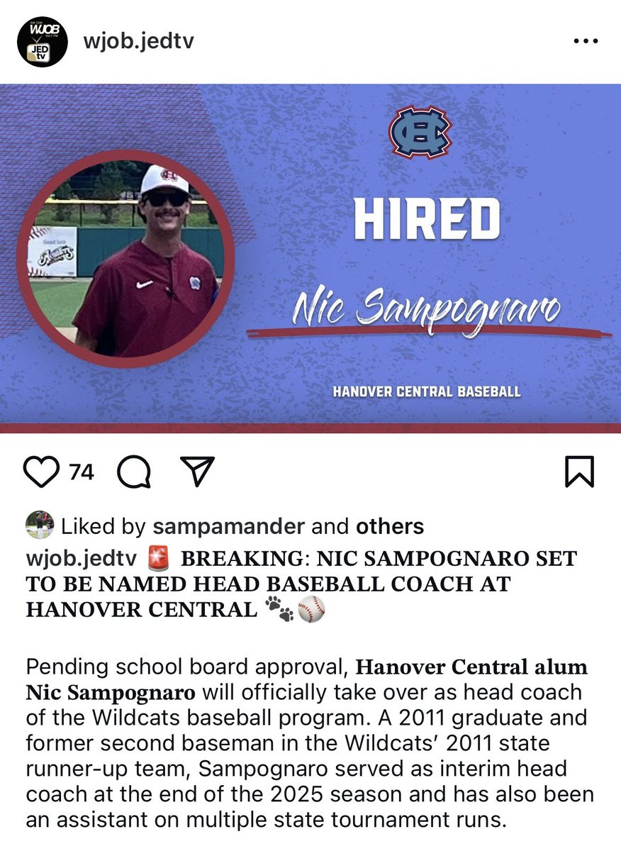 #ForeverPumas (@pumabaseball) on Twitter photo We see you, <a href="/NicSampognaro/">Nic Sampognaro</a>! Congrats! #ForeverPumas #PumaPride #WinnersWin #GoWildcats! facebook.com/share/p/16XXV2… We see you, <a href="/NicSampognaro/">Nic Sampognaro</a>! Congrats! #ForeverPumas #PumaPride #WinnersWin #GoWildcats! facebook.com/share/p/16XXV2…