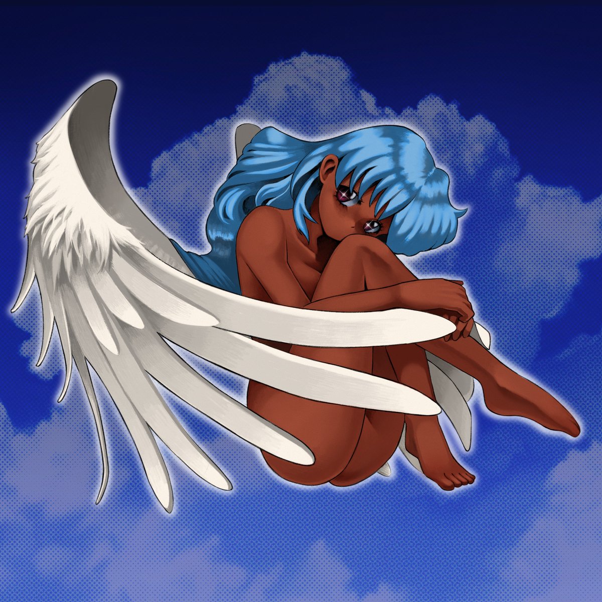 KT_bug_x's tweet image. Some angels I drew