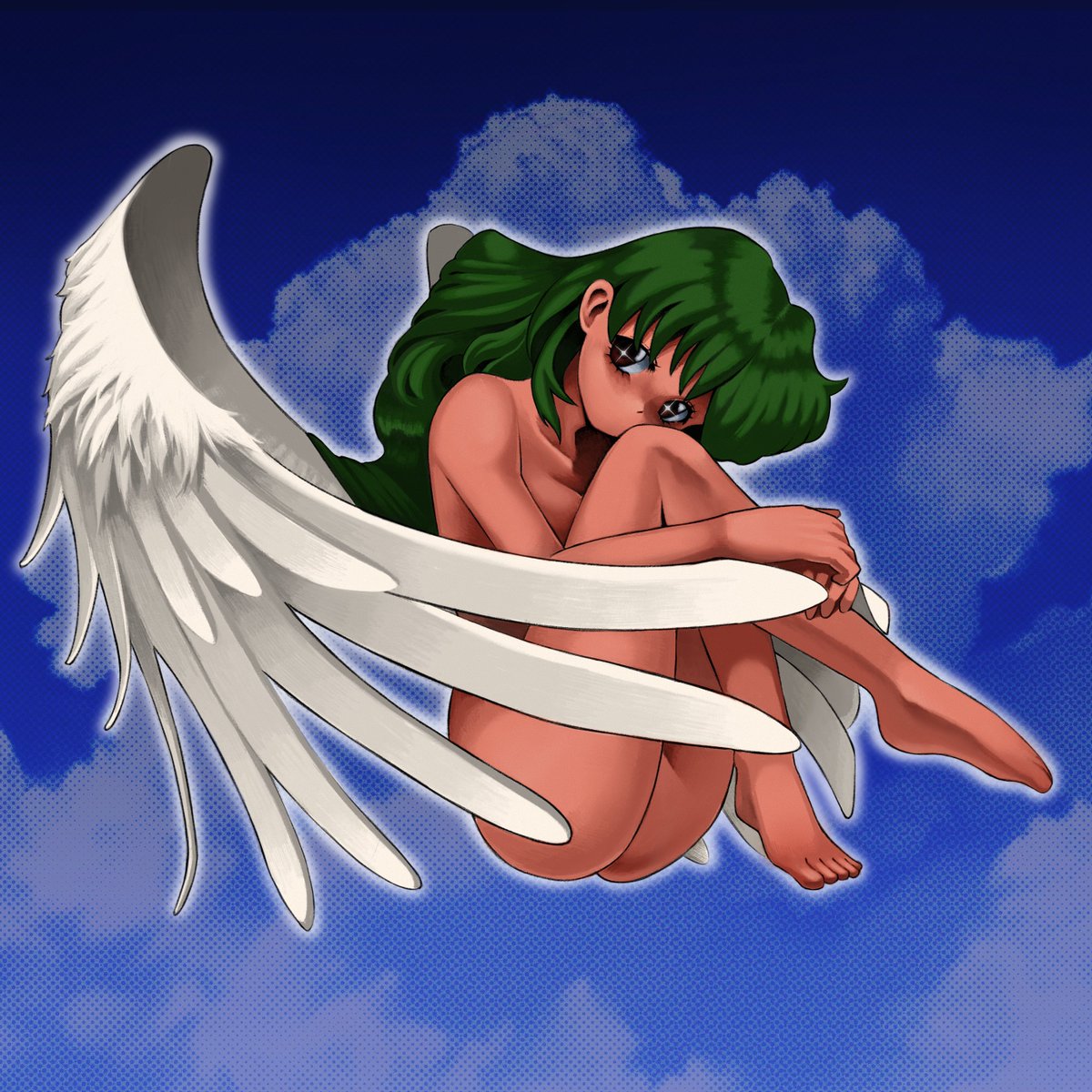 KT_bug_x's tweet image. Some angels I drew