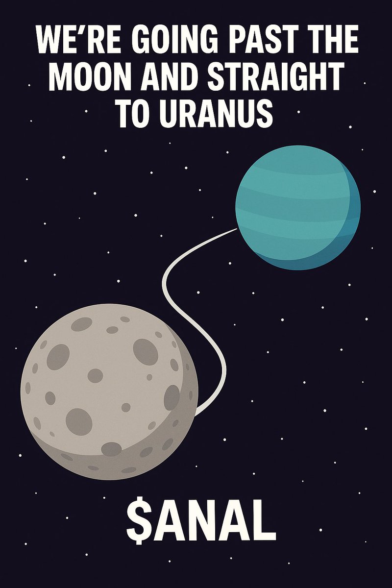 HisRichAss_'s tweet photo. @moonshot #ANAL #ProbeCoin #Moonshot #MemeCoin #UranusOrBust #moonshot #crypto https://t.co/VBn3mak4Ik