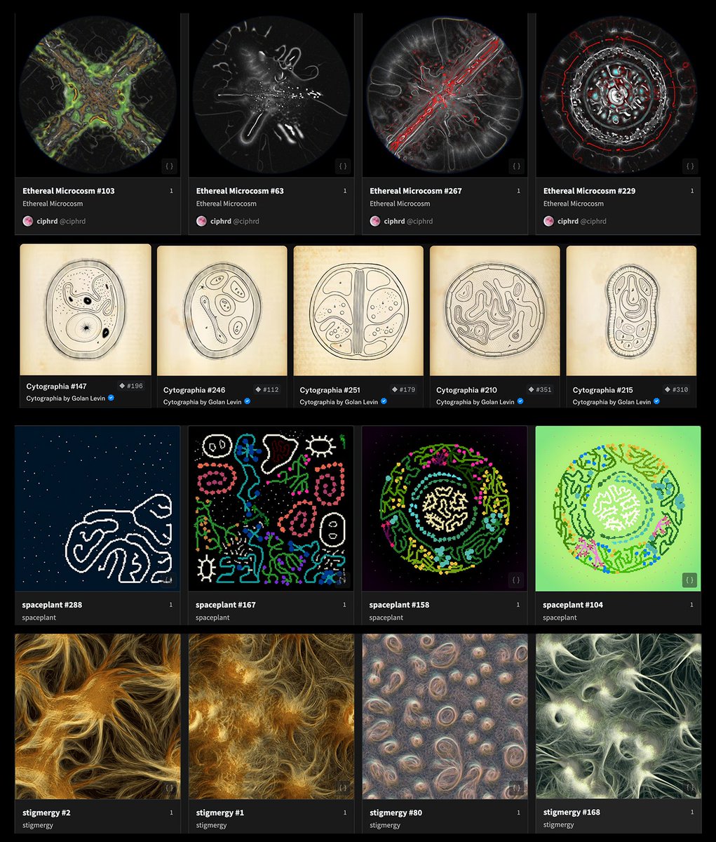 In a crypto world overrun by memes, speculation, and market noise, I continue to believe in one thing: art, and the artists who create it.

Everything carries energy. And true artworks—especially in the generative space—are born from artists burning their time, their thoughts,
