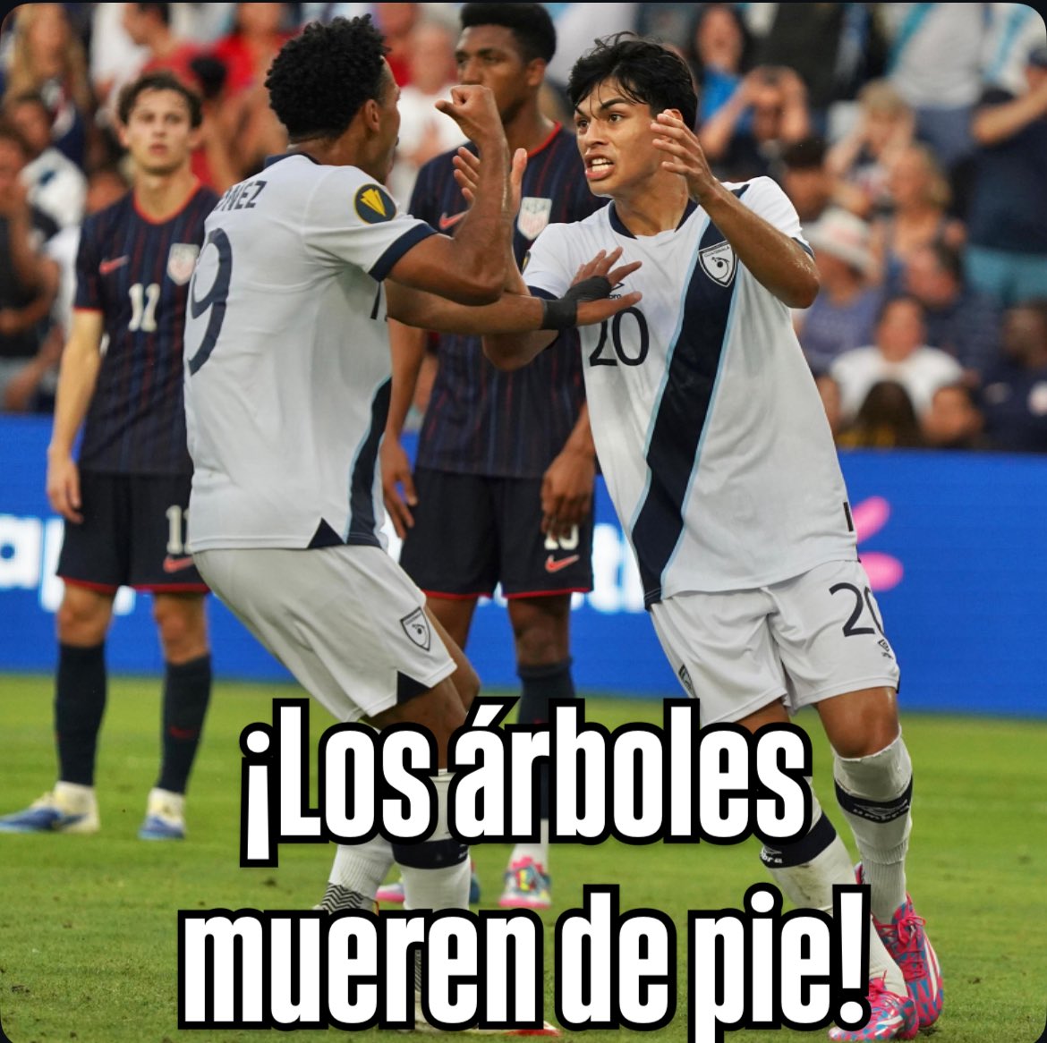 gabrieltiul's tweet photo. Jugando así, nada que reprocharles muchachos, nada! #CopaOro #goldcup2025 https://t.co/RxrHDozNPx