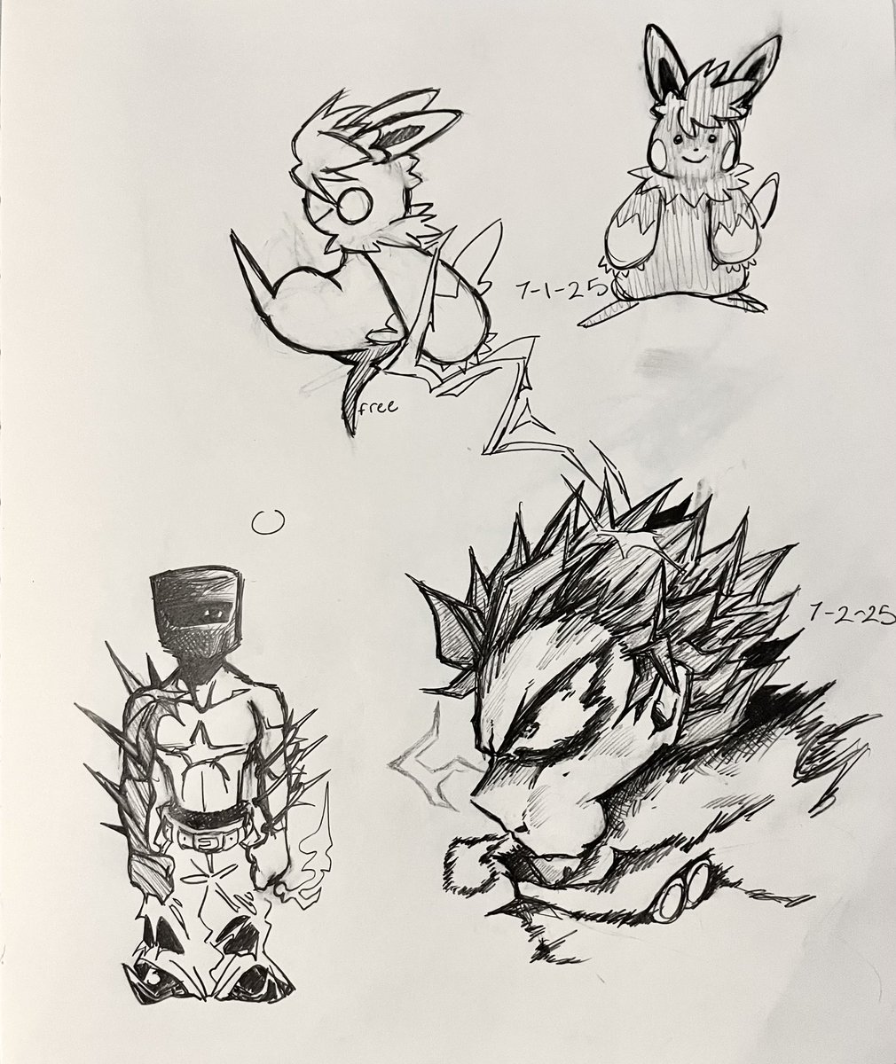 Znd_Star's tweet image. Sketches