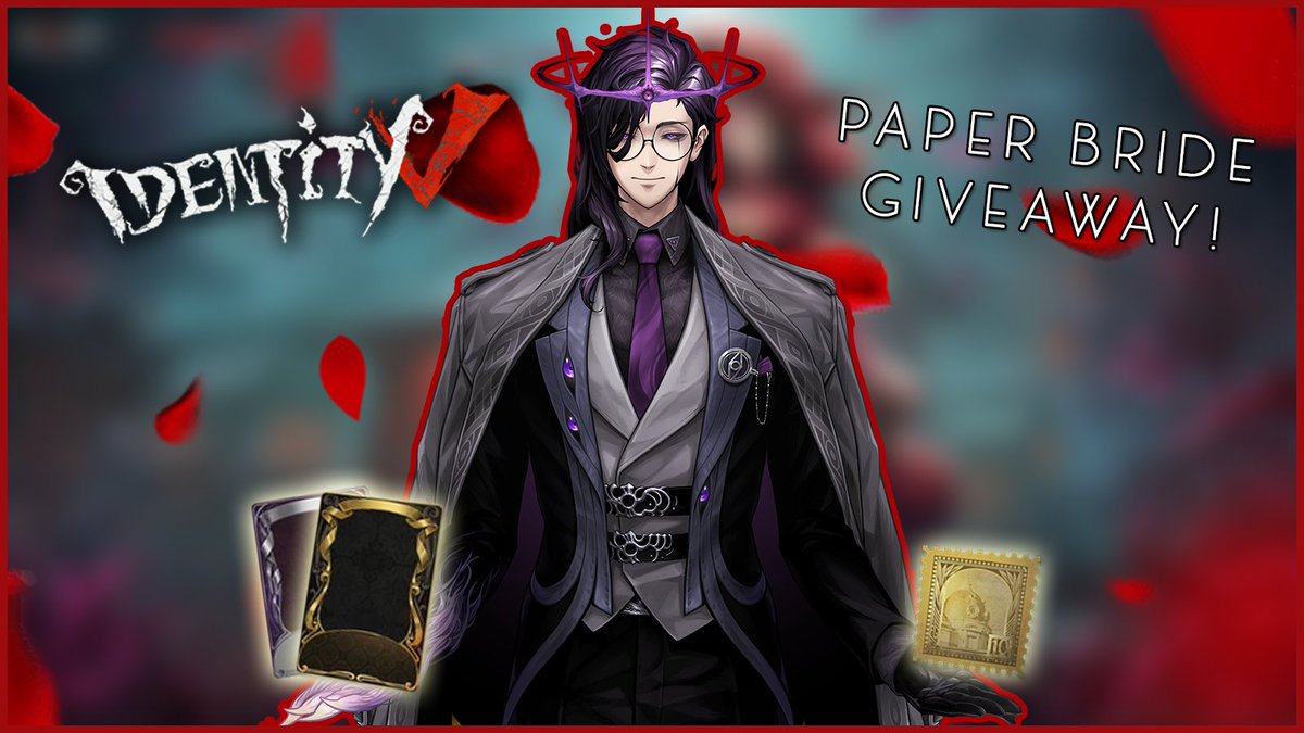 To thank everyone for their support, I am giving one lucky soul a skin or accessory from the Paper Bride collab

May the most fortunate win...

【Like + Repost + Follow for entry | Ends 7/28 】
【THIS IS MY ONLY ACCOUNT, ANY OTHER ARE FAKE】
【#idv | #vtuber | #IdentityV 】