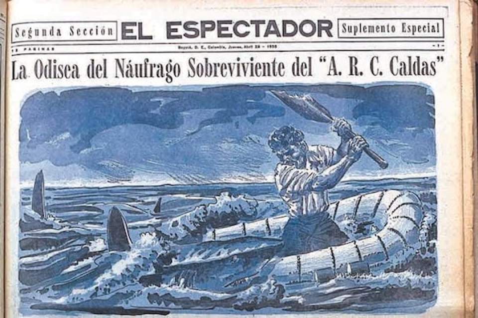 En 1970, García Márquez convirtió una serie de reportajes sobre la hazaña de Luis Alejandro Velasco –un náufrago que había estado perdido en el mar por 10 días– en el libro "Relato de un náufrago". Gabo acordó compartir con él los derechos de autor de la obra.