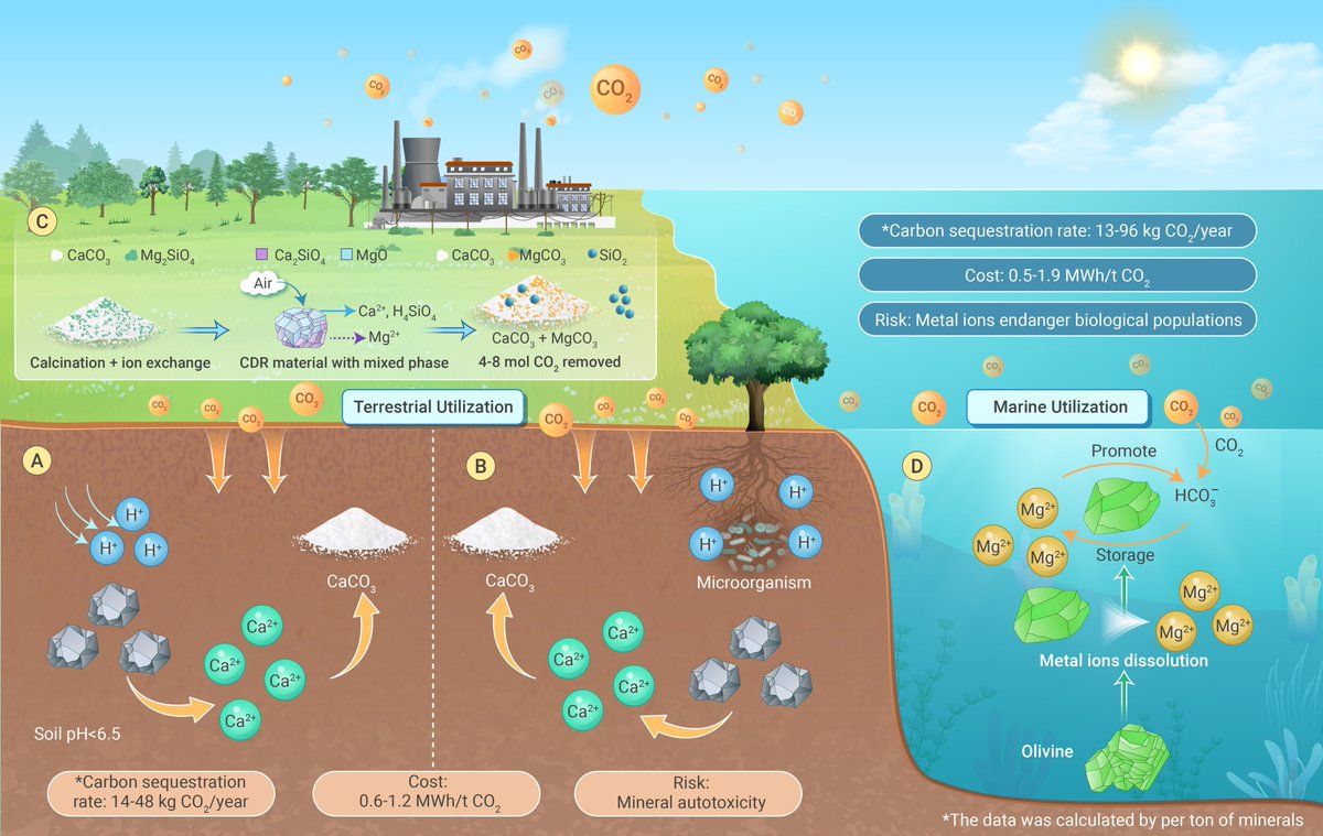 The Innovation Materials (@innov_materials) on Twitter photo Out in <a href="/Innov_Materials/">The Innovation Materials</a> ! Enhanced strategies for carbon dioxide removal using natural minerals.
Read more doi.org/10.59717/j.xin…
#materials #research #news #TIC2025 Out in <a href="/Innov_Materials/">The Innovation Materials</a> ! Enhanced strategies for carbon dioxide removal using natural minerals.
Read more doi.org/10.59717/j.xin…
#materials #research #news #TIC2025