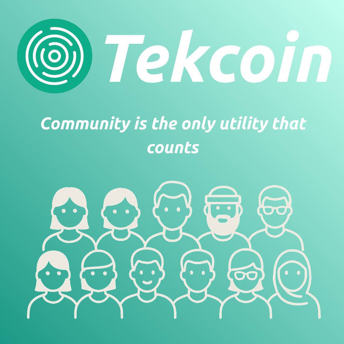 By the time u realise all meme coins that do well are sponsored by @tekcoin_sol it will be too late… believe in TEK