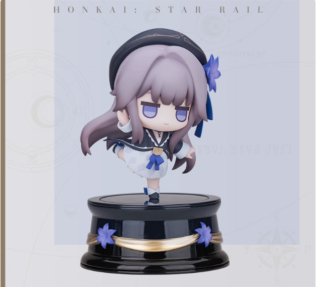 ReMA0796's tweet photo. 🚀【#HonkaiStarRail Merch Alert!】🌟 
 Spin into fun with the adorable Herta Rotating Toy! This cute collectible is a must-have for any Trailblazer's desk.    
#Herta #HSR #miHoYo
Would you give your Herta figure a spin? 💫 https://t.co/adIPtk37Y2