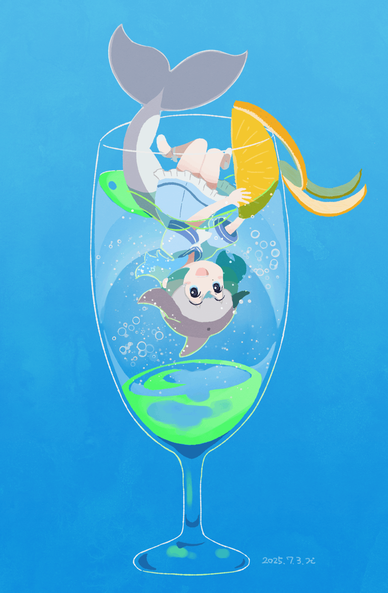 hisser's tweet image. ドルフィンソーダ #けものフレンズ