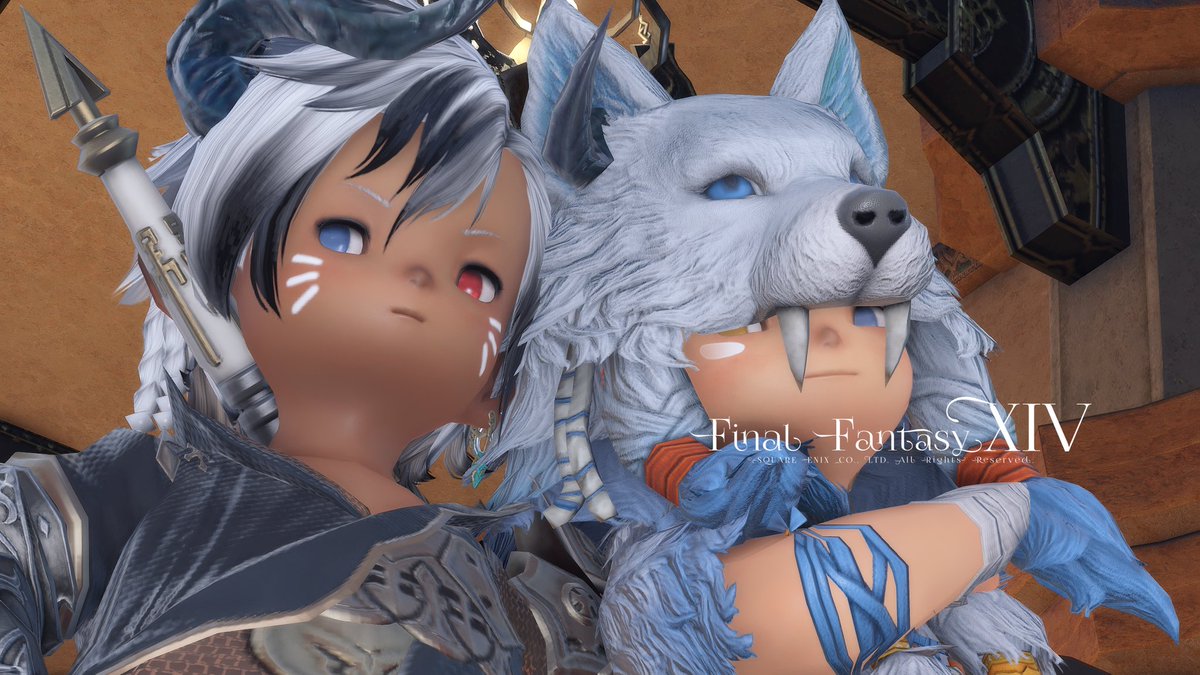 おはよう☀ 
#ララフェル 
#FF14 
#おはララ 
#lalafell 
#ララオス
