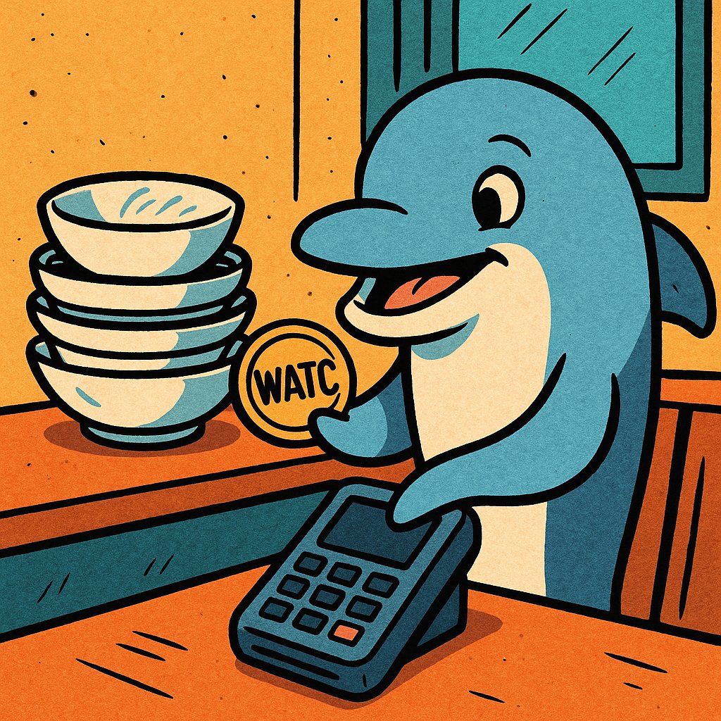 WATcoinofficial's tweet image. 🐬 WATC
That day is coming soon.
A day when you'll use WATC more than cash. 💸💎
A day when receiving WATC feels even better than money. 😊
To be ready for it?
You need to stack up. Start now! 🔥
#WATC #TapToEarn #TelegramMiniGame