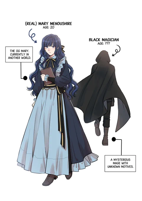 The characters so far: (2/2) #grandpawebtoon