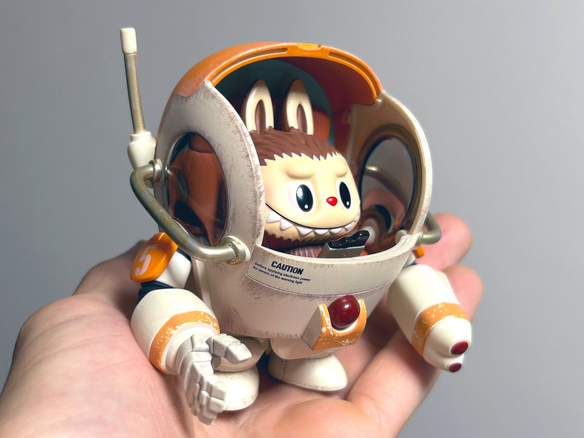 実は去年お迎えしてた ロボを操縦するラブブ🤖🚀 