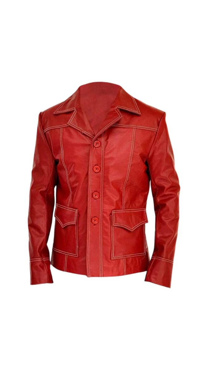 FC Tyler Club Retro Outerwear Vintage Bomber Coat Soft Genuine Sheep Leather Jacket