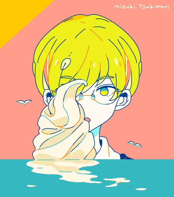 ソフトクリームの日 #創作 #OC