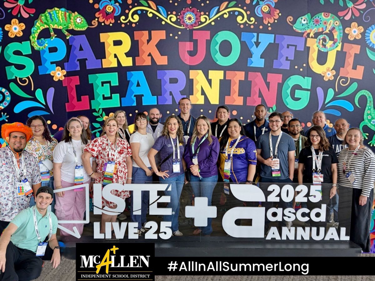 LouieSerna's tweet image. That’s a wrap on ISTE 2025! As an AV/IT guy, I wasn’t sure what to expect, but I’m glad I went. Great EdTech convos and lots of new and fresh ideas! Ready to carry that momentum into the new school year! @ISTEofficial #EdTech #AVtweeps #ISTELive