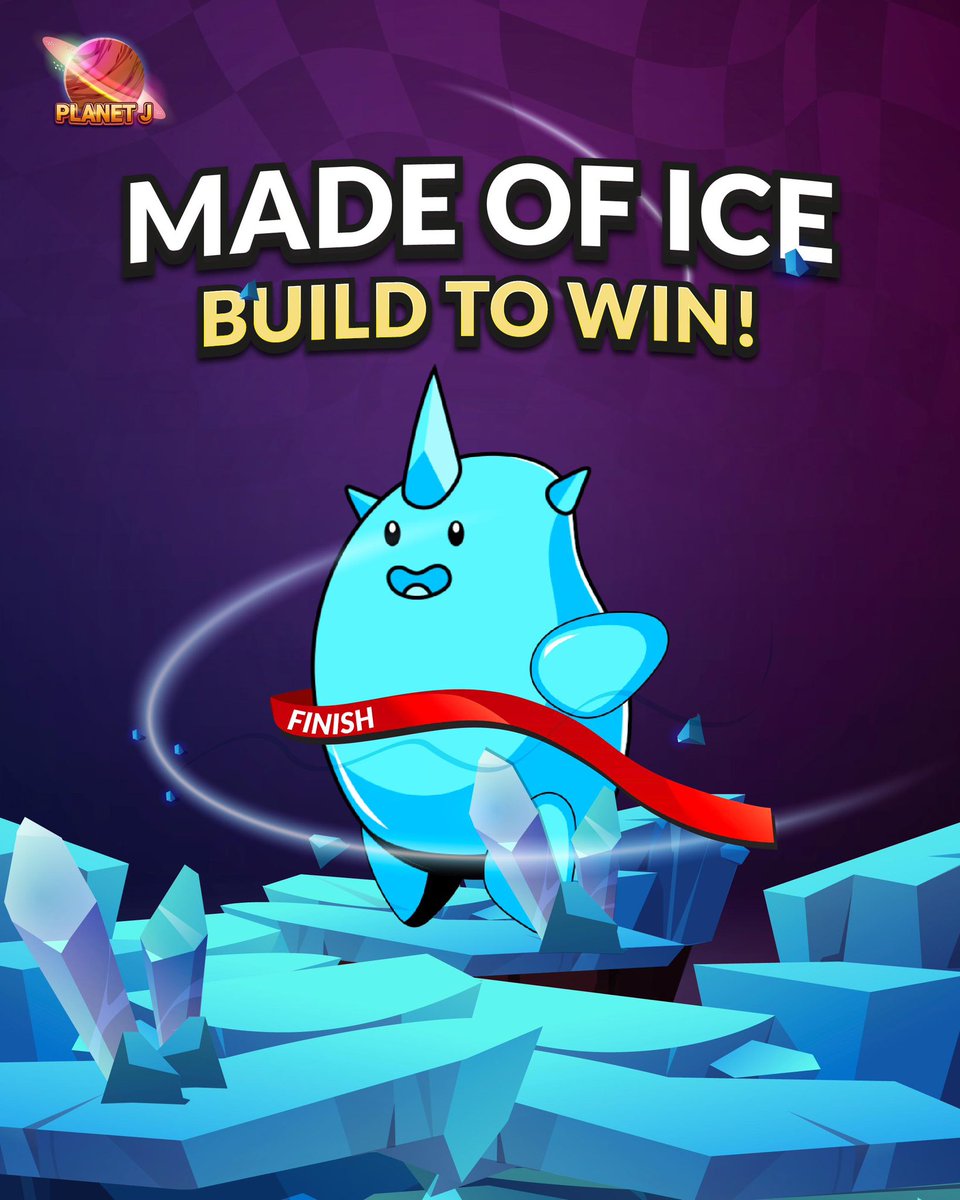PlanetJ_bet's tweet photo. Don’t be fooled by the chubby cheeks,
this frosty lil’ champ zooms past the finish line like a rocket! 🚀 🐧 ✨ 

#PlanetJ #CryptoGame #RaceToWin https://t.co/X0S38Zb4Iv