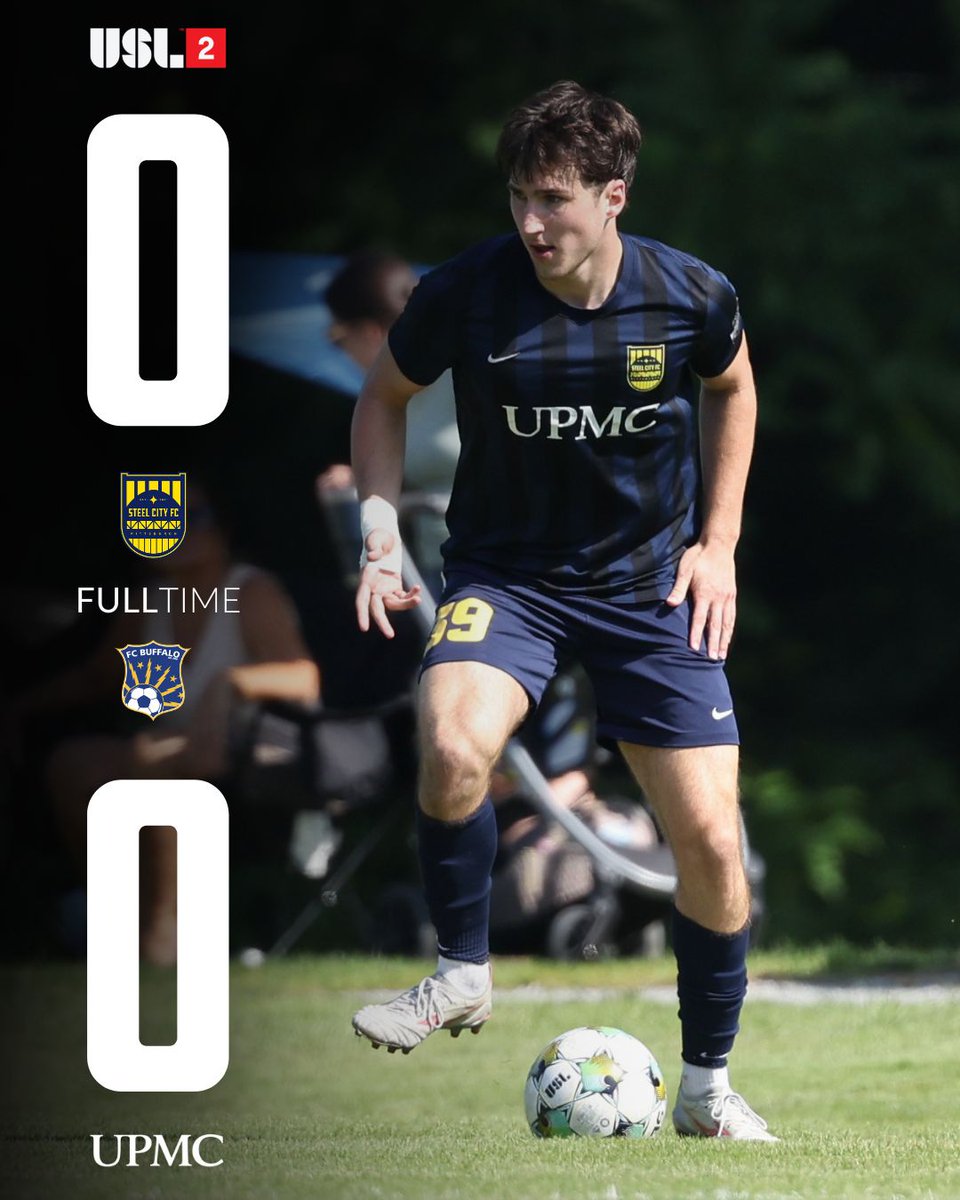Points shared again at Founders. 

The Men's final home match of the season is Sunday. Get there. 

#USLLeagueTwo #SteelCityFC #PittsburghSoccer #FinalResult