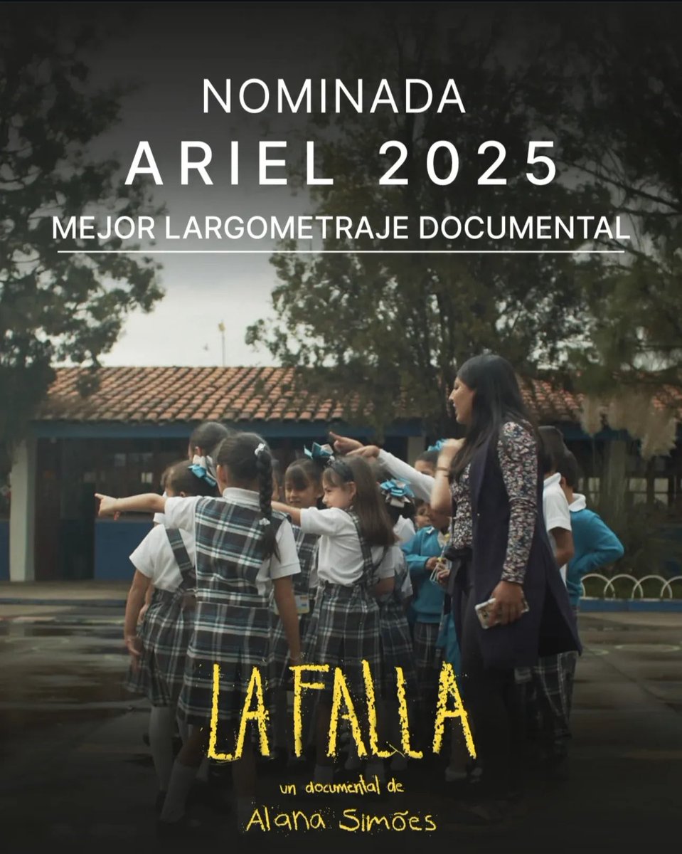 LA FALLA está nominada al #Ariel67, también es mi cruising en el cine con más 👍 en YouTube. Aquí mis impresiones ➡️ youtu.be/6DPjGapCtpw?si…