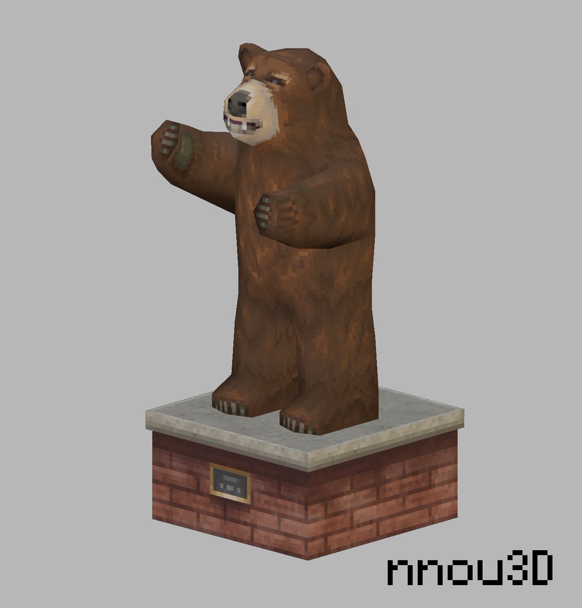 Nnou3D's tweet image. ✨2 0 0 0 ✨Follower special!
Thanks to everyone following me!
Grizzly Bear mascot prop!