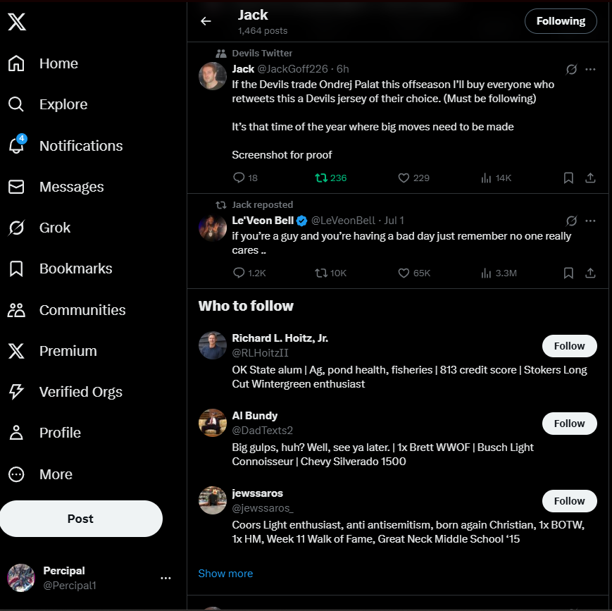 Percipal tweet media