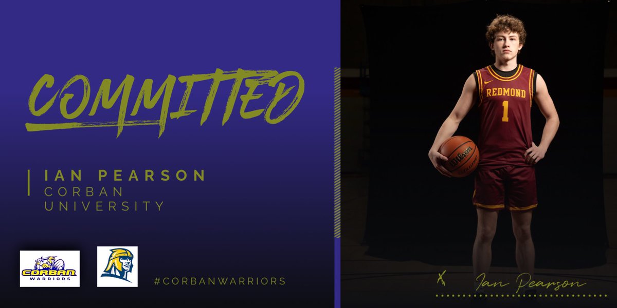 Prep Hoops Oregon (@prephoopsor) on Twitter photo College Commitment: Redmond graduate <a href="/Ianpearson30/">Ian Pearson</a> will be playing his college basketball at <a href="/CorbanMBB/">Corban Men's Basketball</a> College Commitment: Redmond graduate <a href="/Ianpearson30/">Ian Pearson</a> will be playing his college basketball at <a href="/CorbanMBB/">Corban Men's Basketball</a>