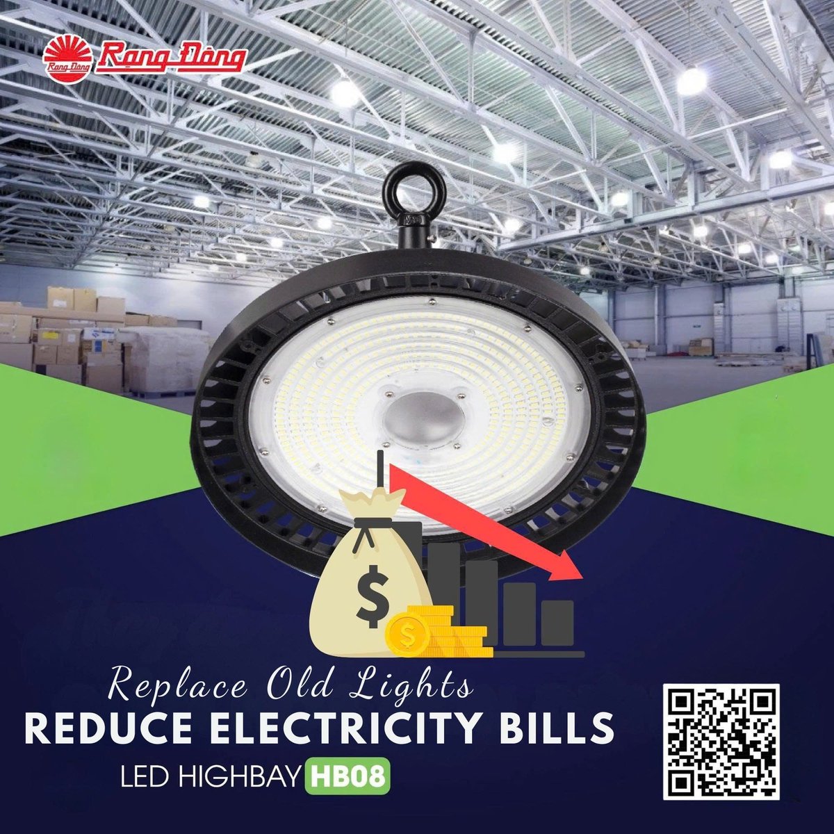 RangDongJsc's tweet image. 💡 Rang Dong LED Highbay = lower energy bills, higher factory output:
✅ 60% energy savings
✅ High-lumen efficiency
✅ Long lifespan, low maintenance
💼 Smart lighting = smart profits
#RangDong #LEDHighbay #FactoryLighting #EnergySmart