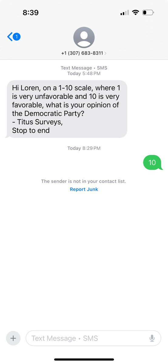 Participated in my first survey today😂