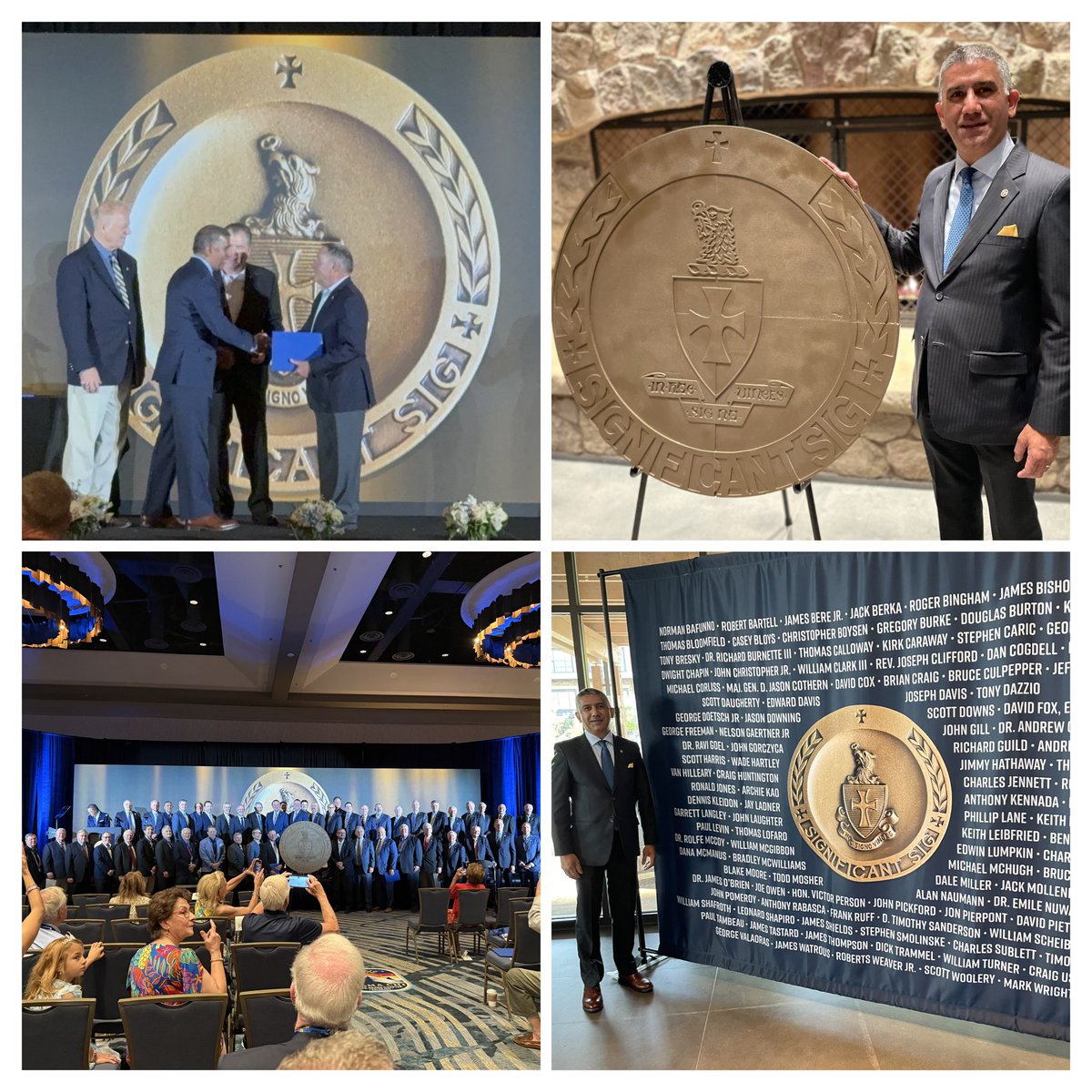 RaviGoelMD's tweet image. Honored to receive a Sigma Chi Significant Sig Award. The leadership lessons of friendship, justice, and learning helped shape my mission to protect sight. The Goel Medical Scholarship pays forward the generosity I received. #SignificantSig #SigmaChi @SigmaChi @SigmaChiFDN