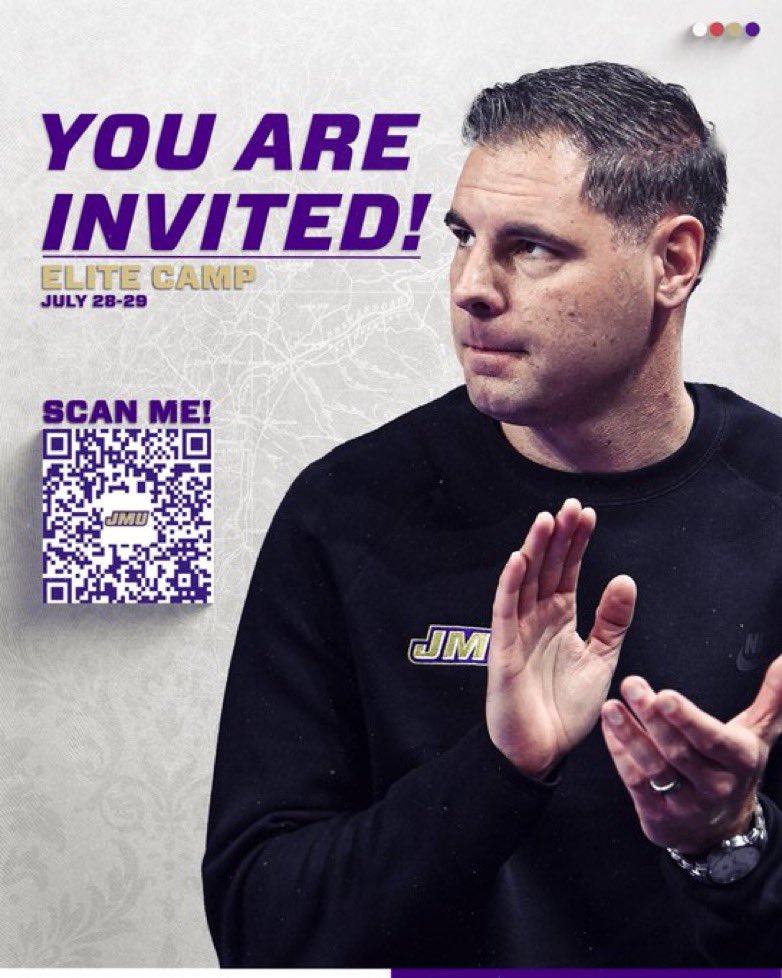 Marjaylen7's tweet image. I want to thank coach @tshulman13 for the JMU camp invite!