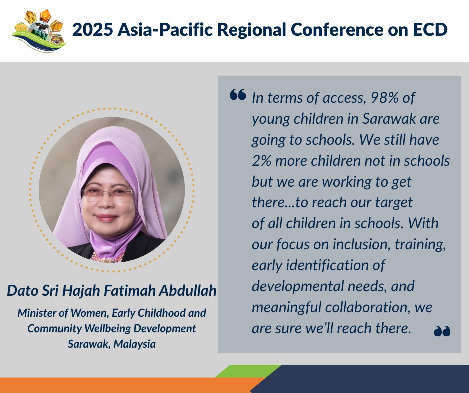 On #Day3, we were honoured to welcome Minister <a href="/YBFatimah/">YB Dato Sri Hajah Fatimah Abdullah</a> who opened the day with ideas that emboldened our participants' spirits &amp; imagination. Here's our favourite quote from her:
