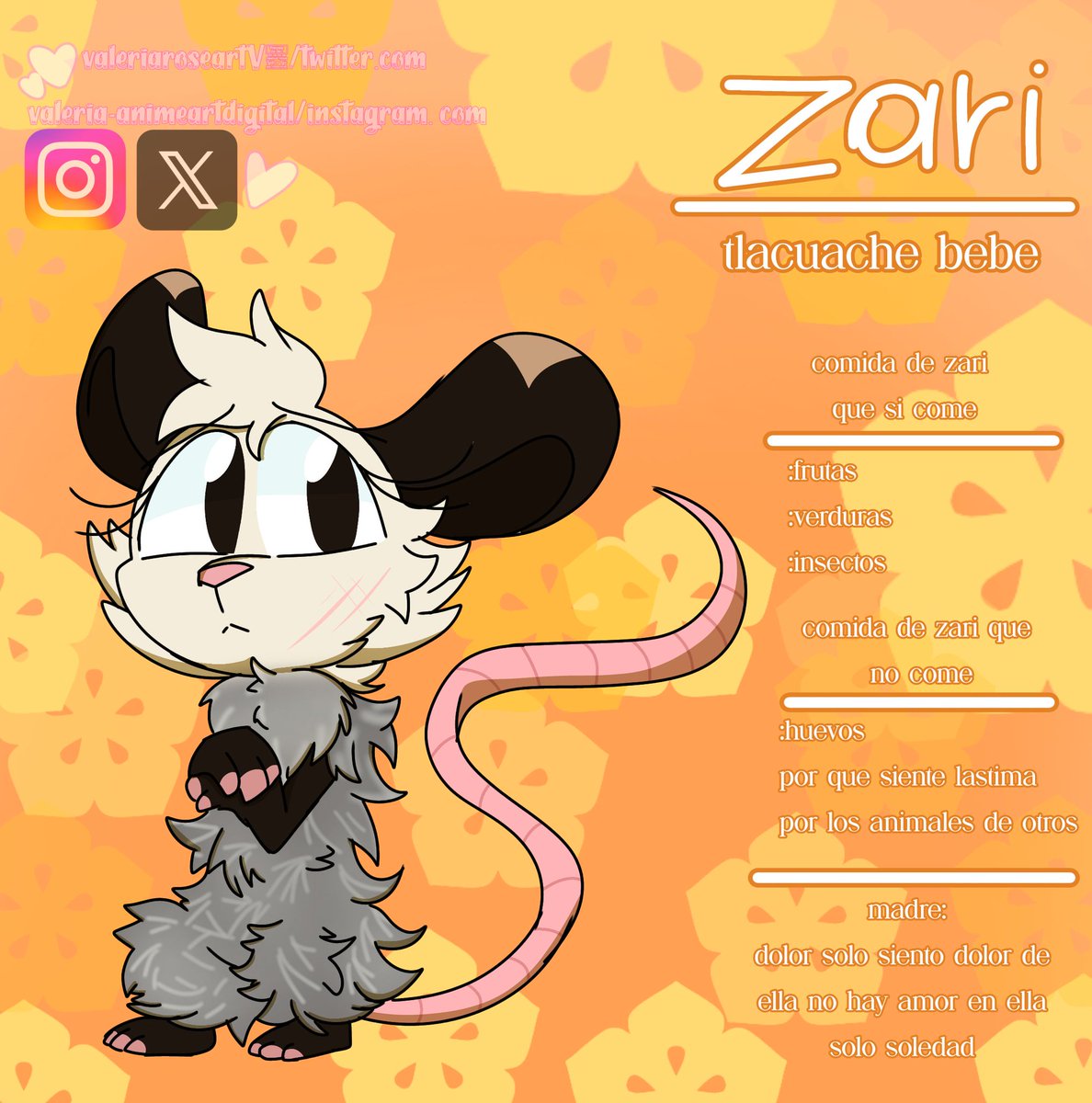 IRosas29560's tweet photo. Les presento a zari una tlacuache bebé que se quedó a vivir en la nueva granja de toto y su familia y ella está al cuidado de todos 🐀 #ellegadodetotoydi #fanart #ibisPaintX #fanart #huevocartoon #digitalart #art https://t.co/8z1dfArTUj