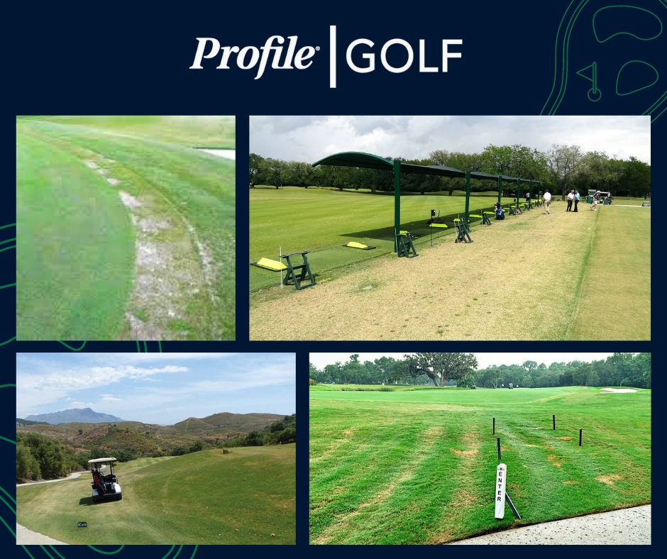 ProfileGolf's tweet image. 🛺Don’t let compaction crush your turf this summer⛳️
🏌️♂️traffic + ☀️heat = 🛑stressed root zones.
Add Profile® Porous Ceramic to boost porosity, oxygen flow, and nutrient uptake ... Because healthier turf starts below the surface.
🔗 profilegolf.com/profile-porous…
📊 #SoilHealth