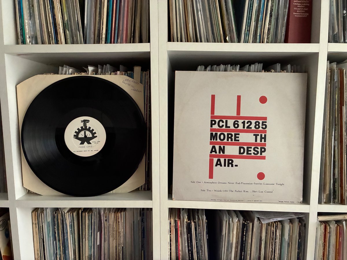 FactoryRecCol's tweet photo. New Order “more than despair “ live recording London/Slough 1985 PCL records issued 1986 @neworder @peterhook @factoryrecords @faccolmanc #factorylogo #vinyloftheday #factoryfans https://t.co/8PkC35K1KC