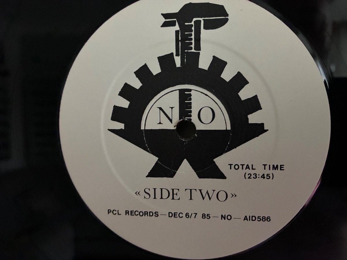FactoryRecCol's tweet photo. New Order “more than despair “ live recording London/Slough 1985 PCL records issued 1986 @neworder @peterhook @factoryrecords @faccolmanc #factorylogo #vinyloftheday #factoryfans https://t.co/8PkC35K1KC