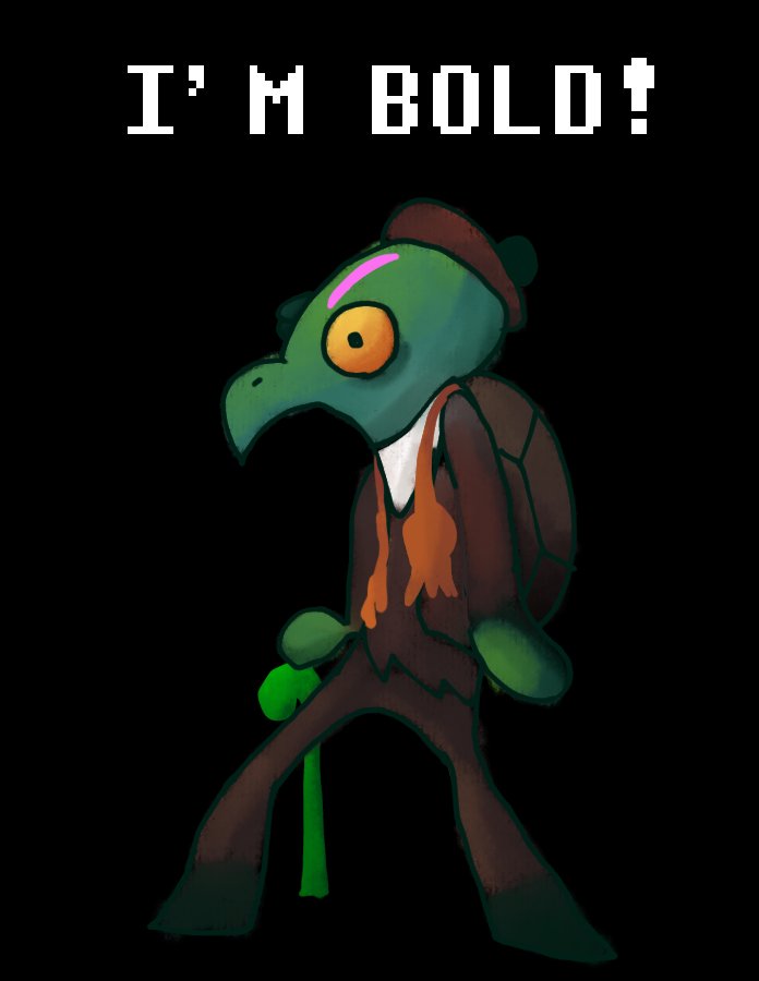 Hopping on the trend #DELTARUNE