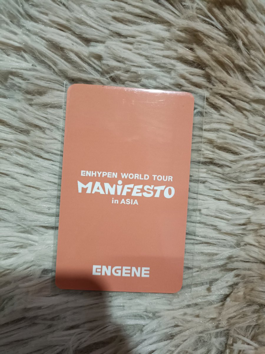 _MHS9X's tweet photo. WTS engene zone bkk

✅ การ์ดฮีซึง / Heeseung photocard

800 THB (free shipping 📦)
ต่อลองราคาได้ มชก่อนเดม

#MANIFESTO_IN_BANGKOK
#ตลาดนัดENHYEPN  #ตลาดนัดเอนไฮเพน #การ์ดheeseung https://t.co/eez3g8PdVq